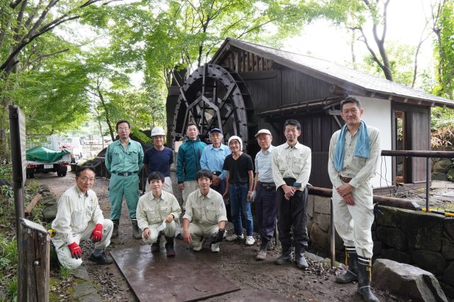 恩多野火止水車苑の改修