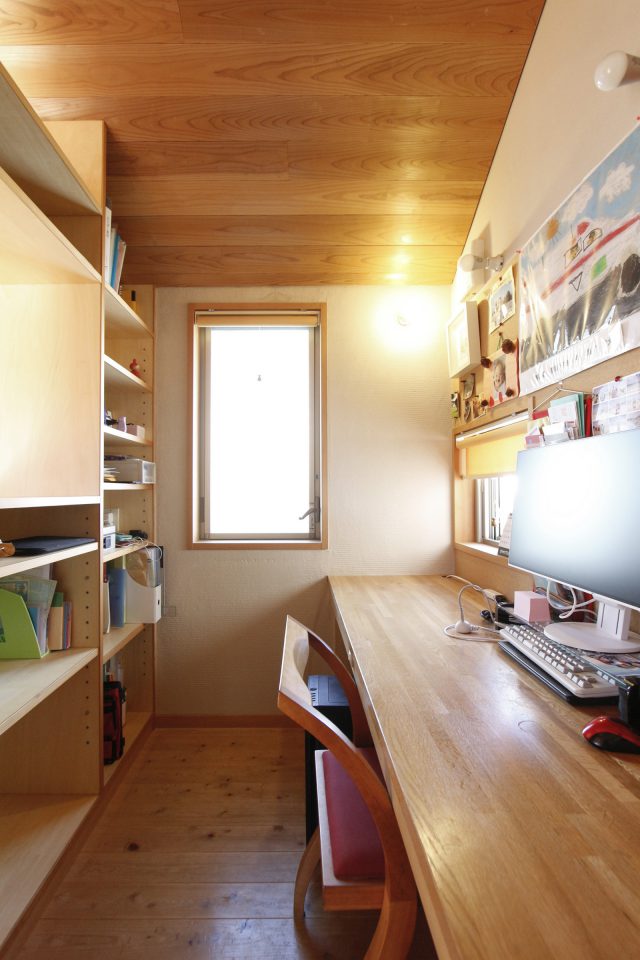 書斎スペース。
