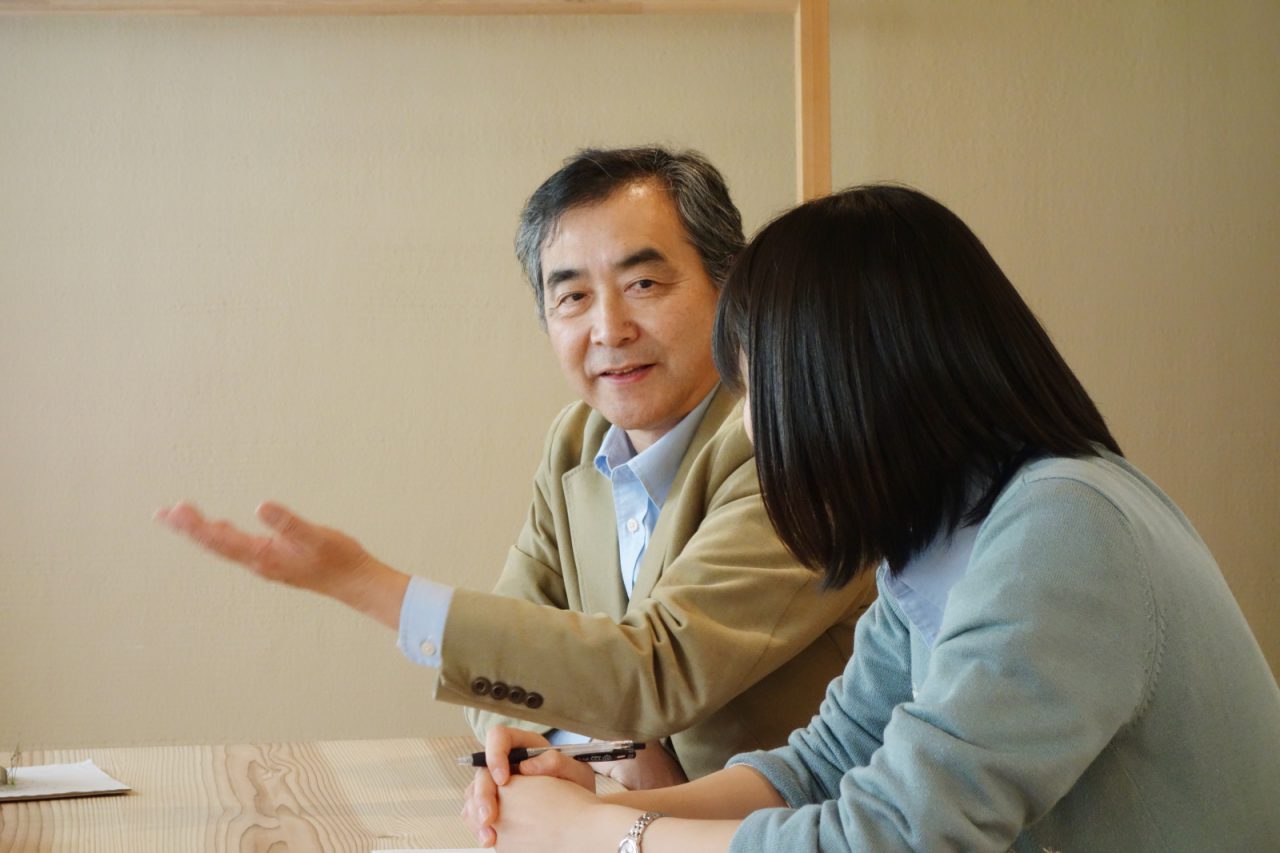 迎川利夫さん。ソーラータウン久米川のまちづくりでは見積システムを開発し、施主の希望をふまえて即座に住宅の価格を算出する仕組みをつくった