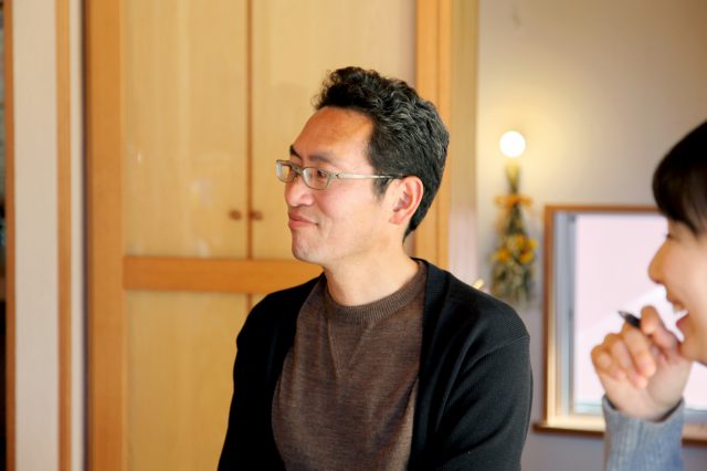  カエデハウスを設計した「しまだ設計室」の島田貴史さん