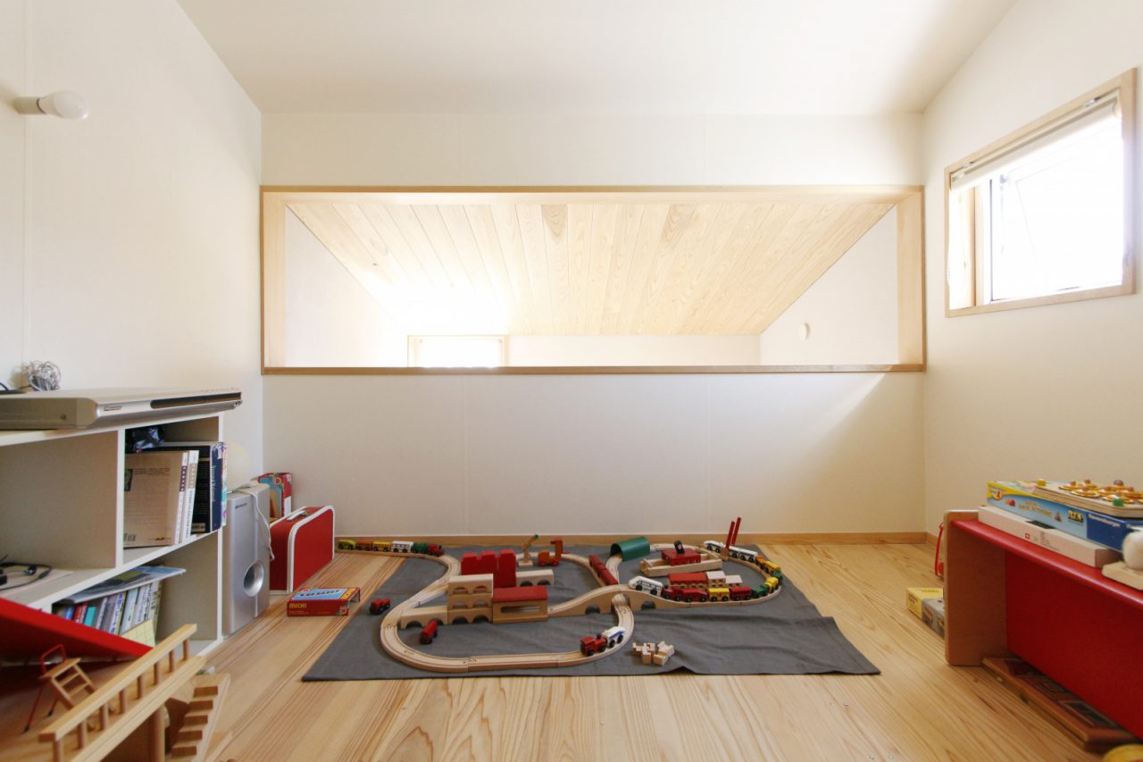 秘密基地のような小屋裏スペース