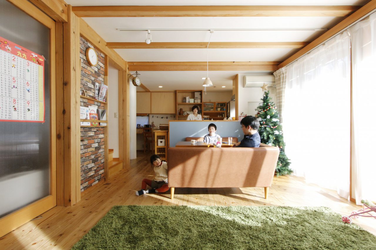 陽当たりの良いあったかリビング