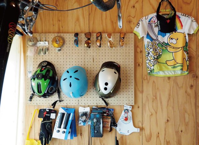 自転車アイテムたち。
