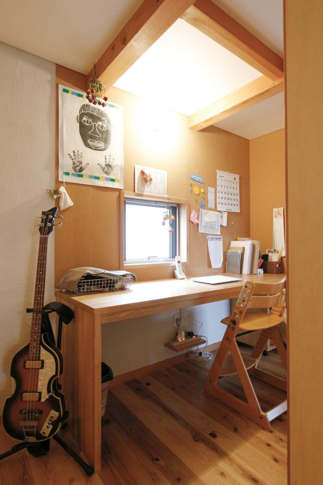 家族共用のスタディスペース。