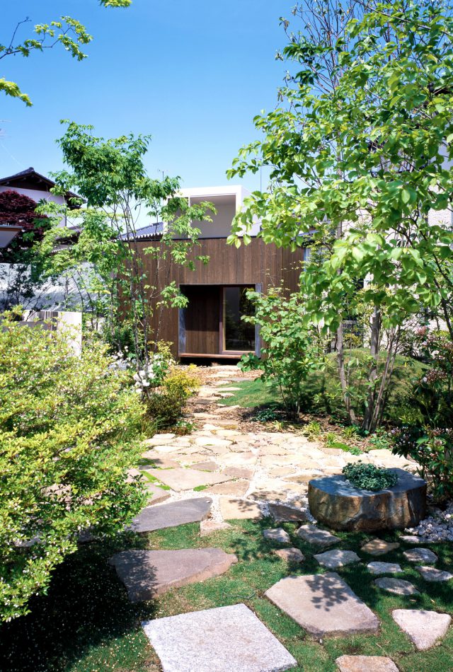 つむじ(舎庫)の庭風景