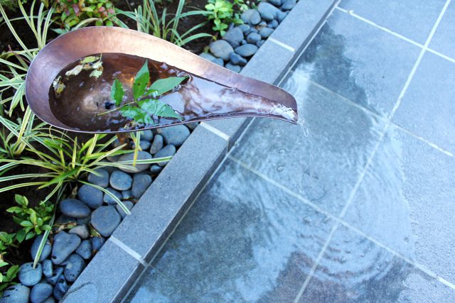 庭の水辺：ミズニワハウス