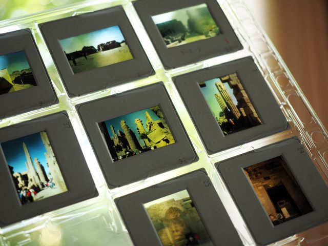 旅先で訪れた海外建築の写真フィルム