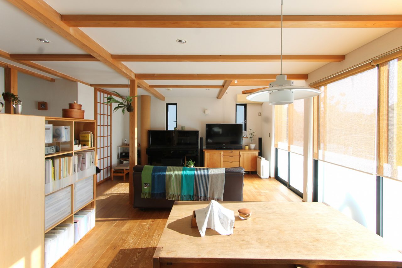 リビング・ダイニング・キッチンがひとつになった空間