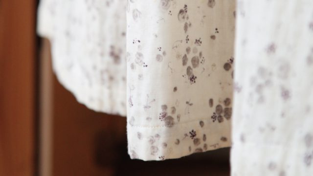 奥様の手づくりカーテン