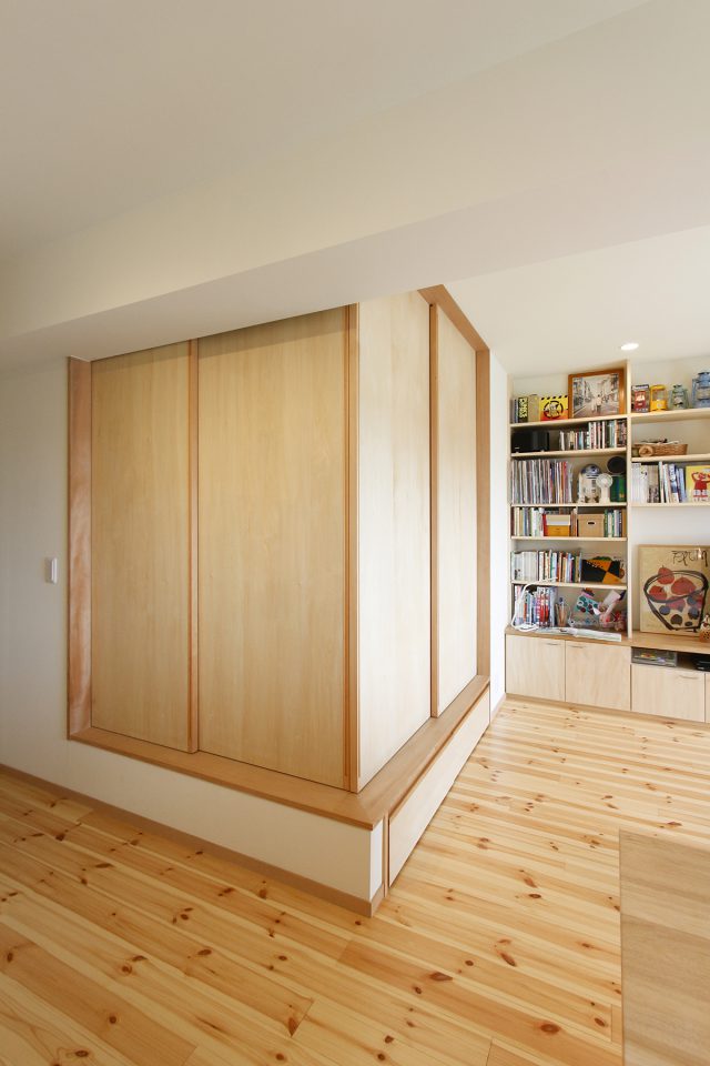 【after】引き込める便利な建具も！