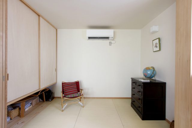 和室は3畳で十分な広さ。