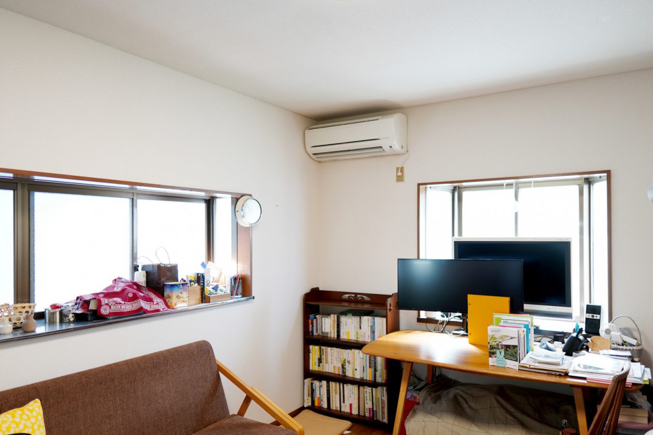 清々しい空気のリビング