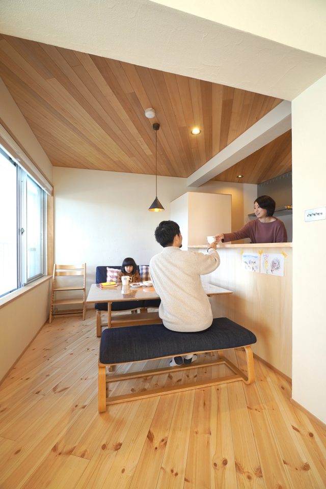 キッチンとの心地よいつながり