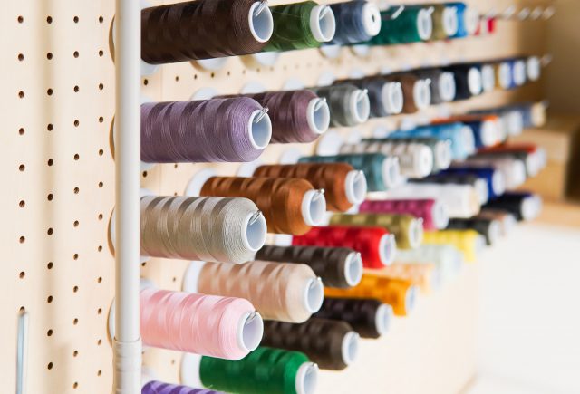 見せる収納がアトリエを彩ります。