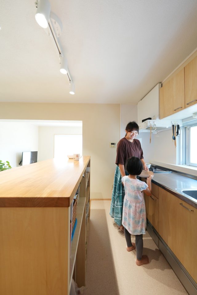 キッチン&造作収納台