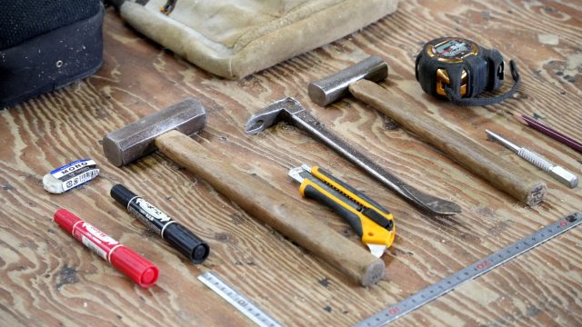 腰袋の中身（志村大工）