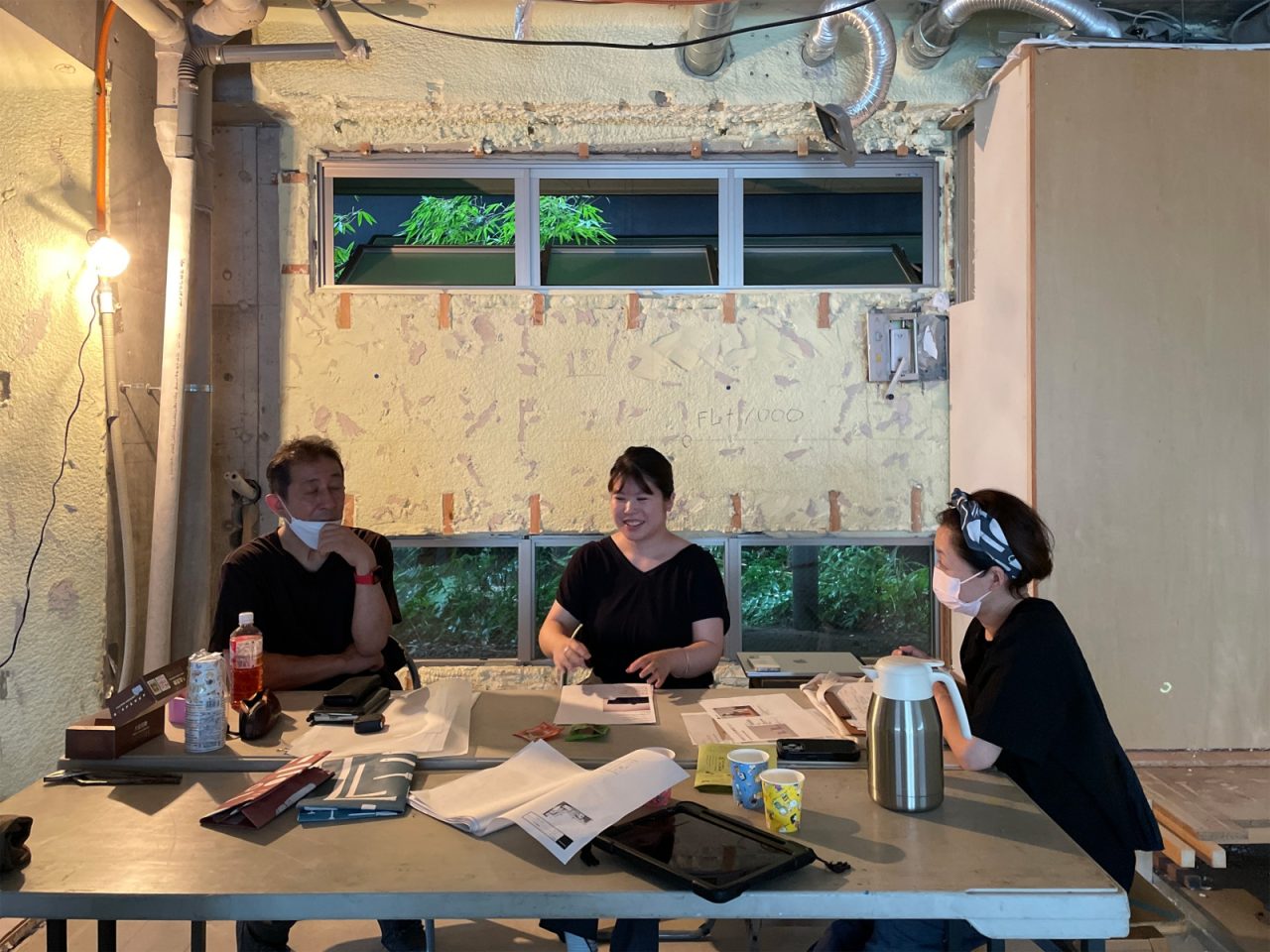 打ち合わせを重ねて製作期間は約半年