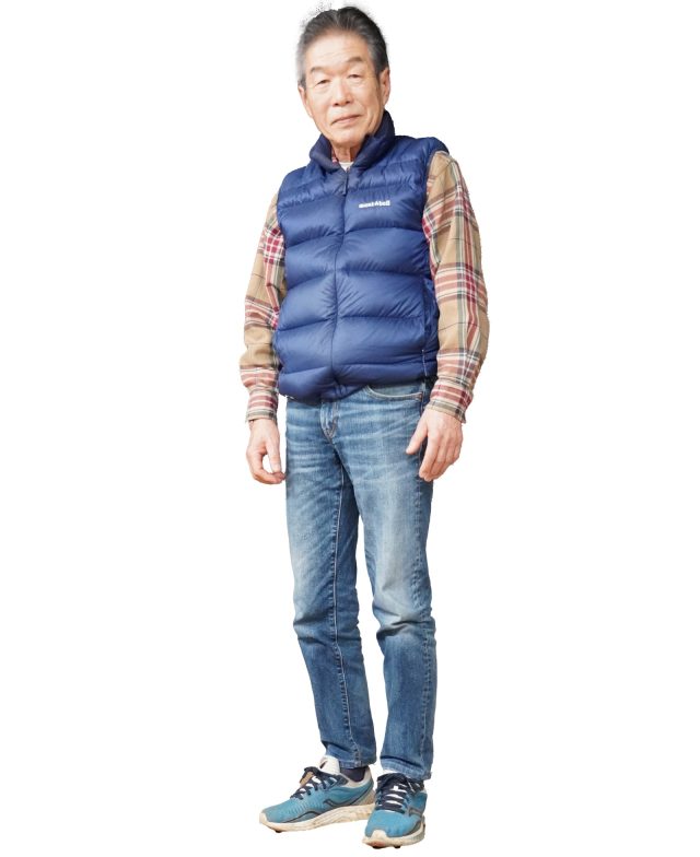 「パンツはリーバイスの511にきめてるんだよ」と、ゲンバファッションもおしゃれな加藤さん