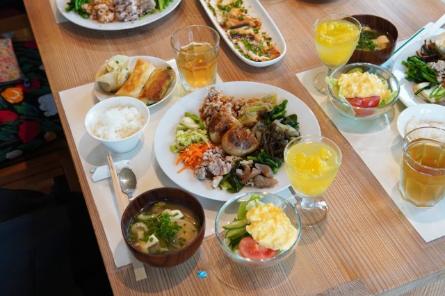 野菜たっぷりボリューム満点のお料理