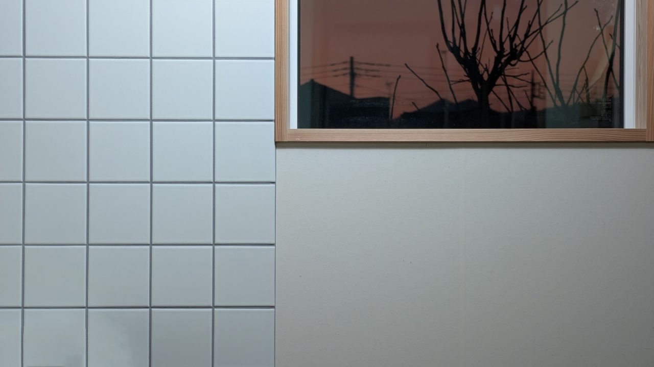 タイルと月桃紙の境界こそ技術を要する