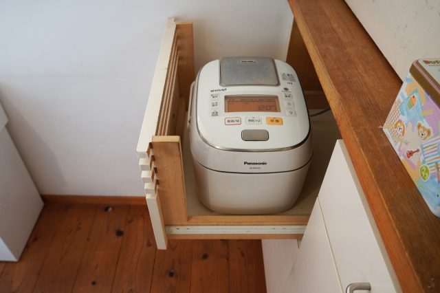 家電を見せない収納が部屋をすっきり見せるポイント