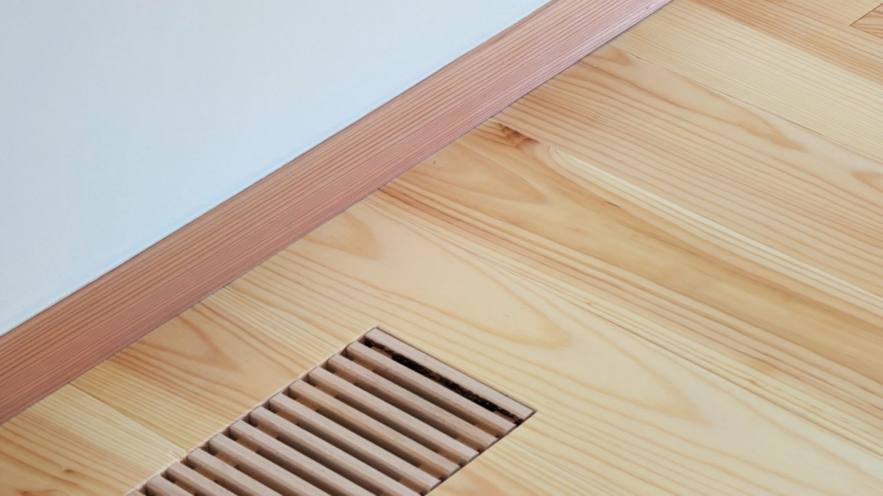 木と左官の組み合わせが空間を引き立てる