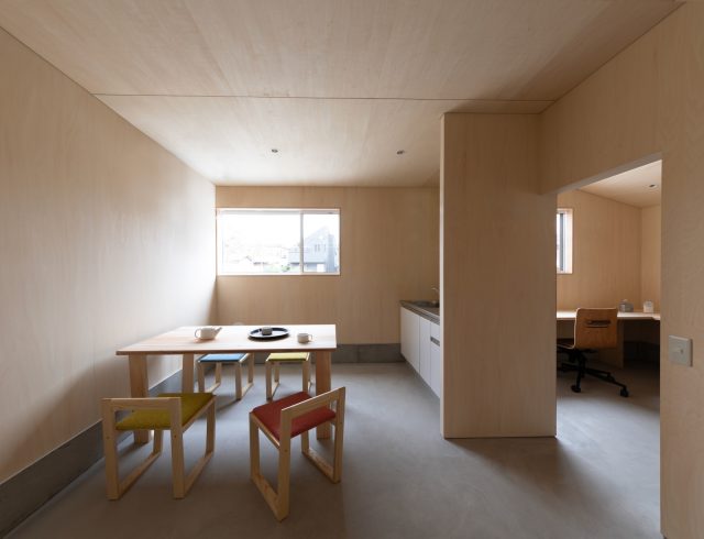 管理事務所の休憩スペース
