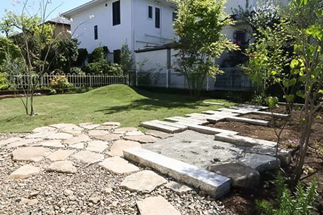 完成時の庭の様子(2021年)