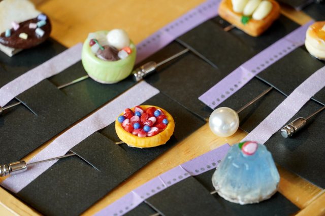 思わず食べたくなってしまうくらい美味しそうなスイーツ作品。