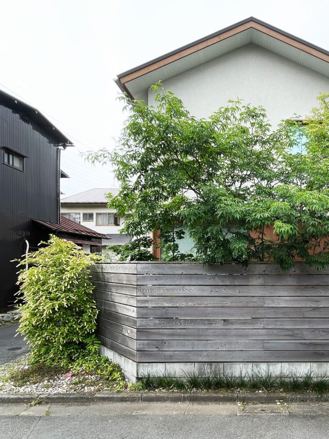 現在の外構・植栽