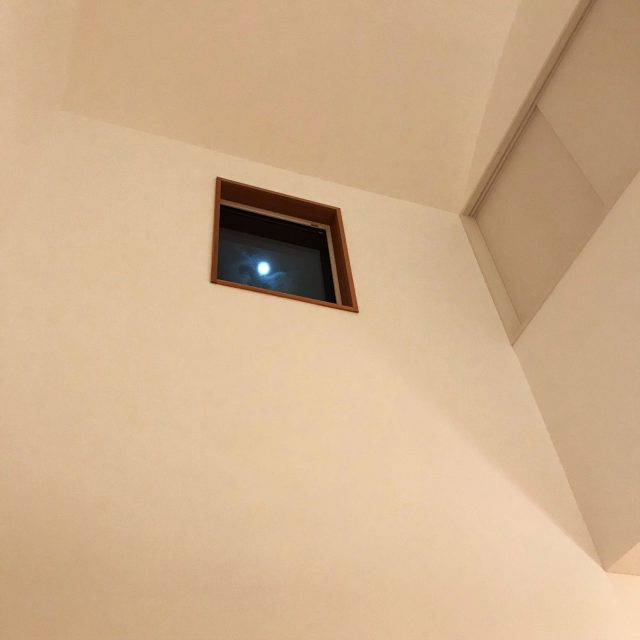 夜は月も見えます