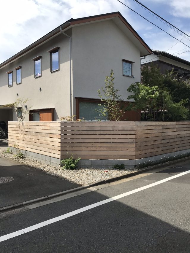 1年目の、まだ樹木が育つ前の様子