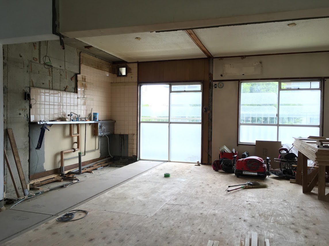 【小川団地プロジェクト】いよいよリノベーション工事スタート！！