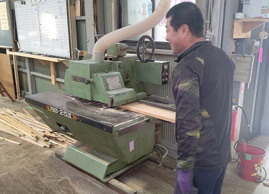 木工事がはじまります。