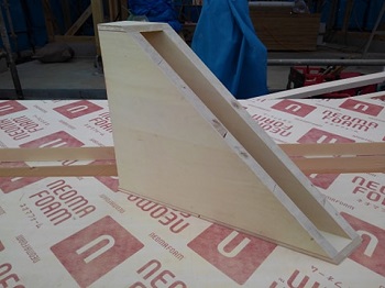 大工さんの下準備