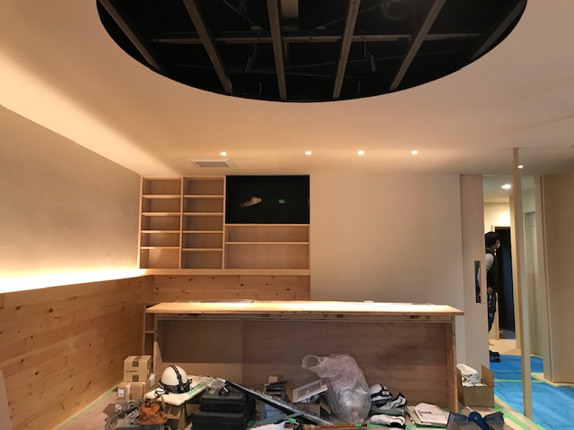 本社リノベーションまもなく竣工