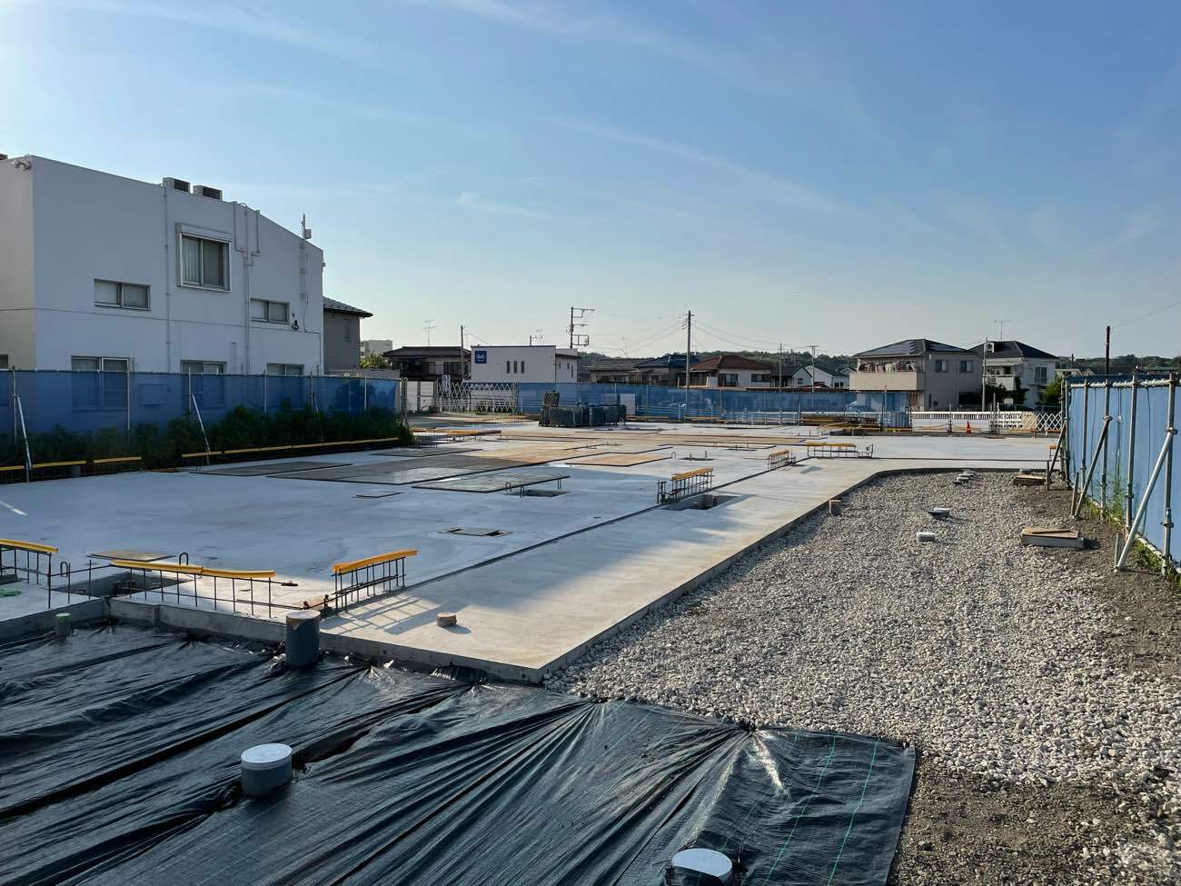 新築保育園まもなく上棟！