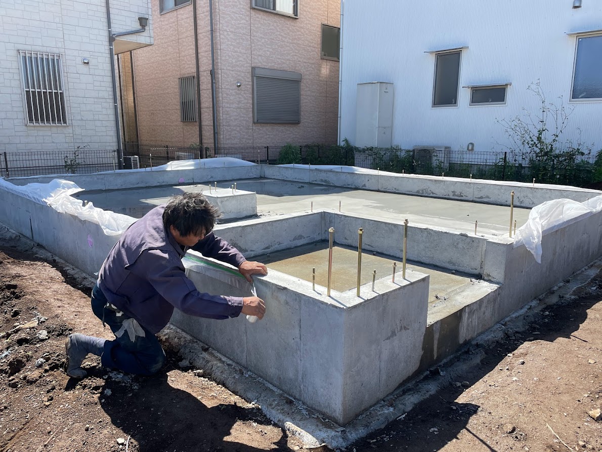 基礎が完成しました！｜秋津町現場だより