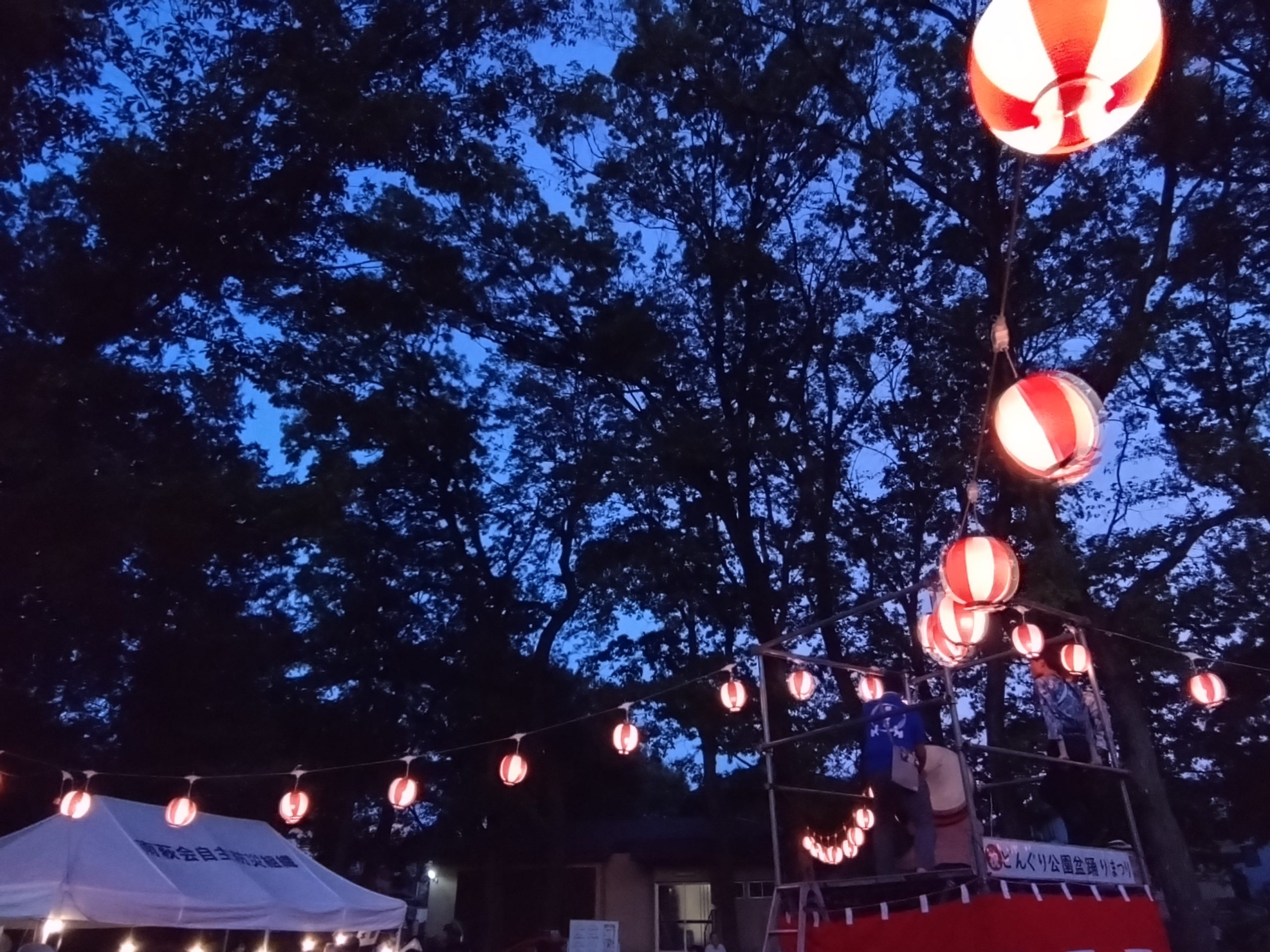 【今月の公園｜盆踊り】