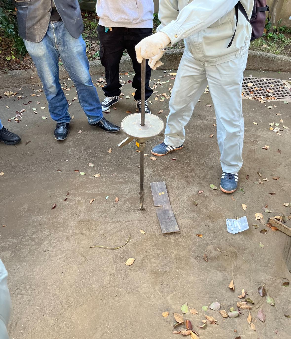 地盤調査実習｜建築カレッジ