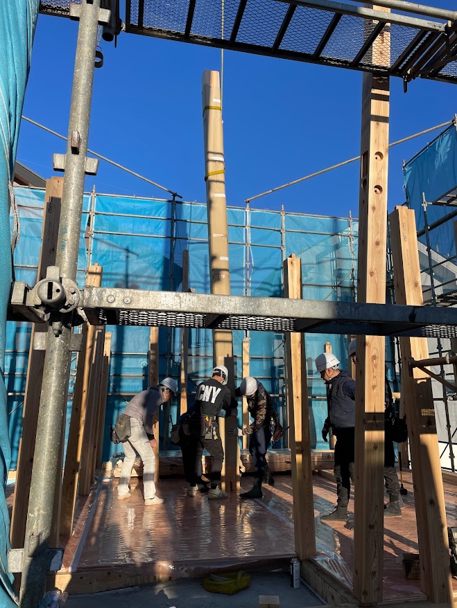 上棟｜東大泉の郷