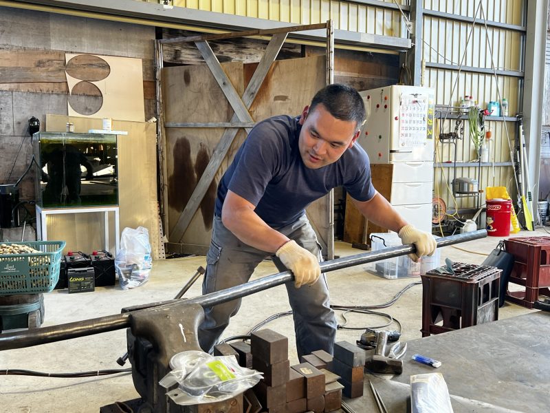 【4/21（日）鍛冶屋の仕事を見て、体験してみよう！】限定5組！