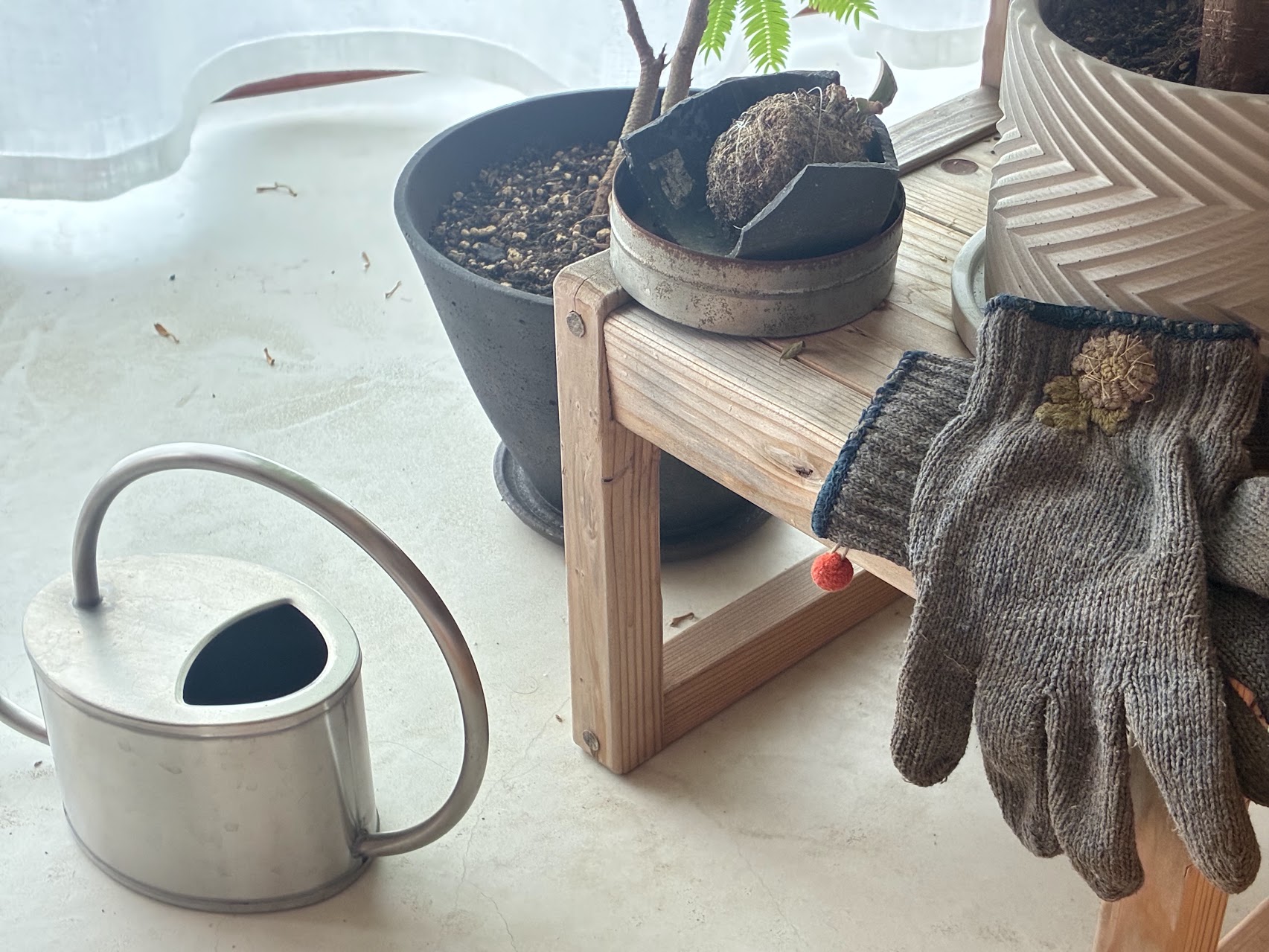 外仕事の道具たち｜にしたまの家