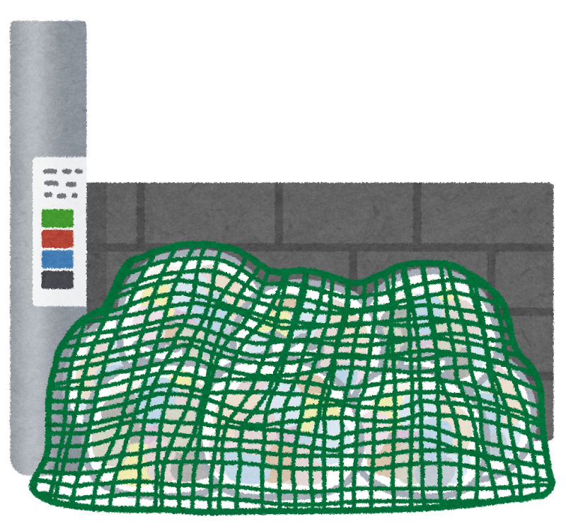 16年目のゴミ置き場、こんなカラス対策をやってみた～～