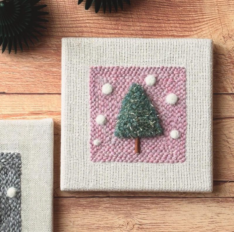 『ツリーのミニアートフレーム』workshop