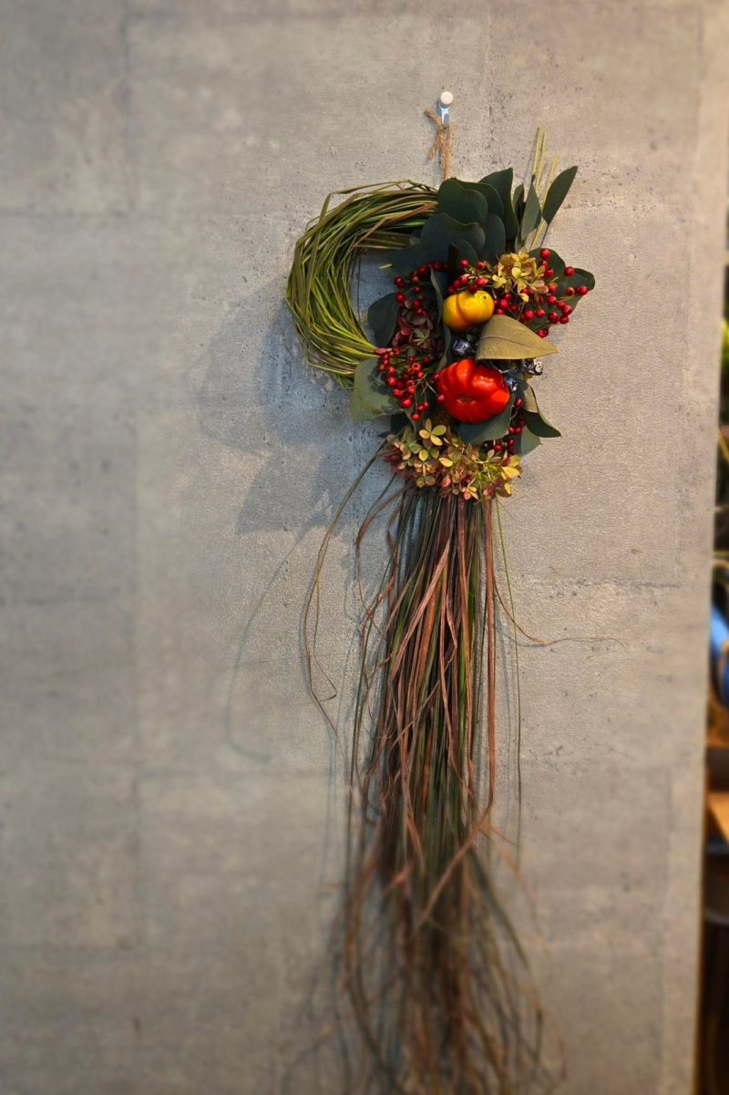 ※参考写真：レモングラスしめ縄の飾りはお正月内容に変更