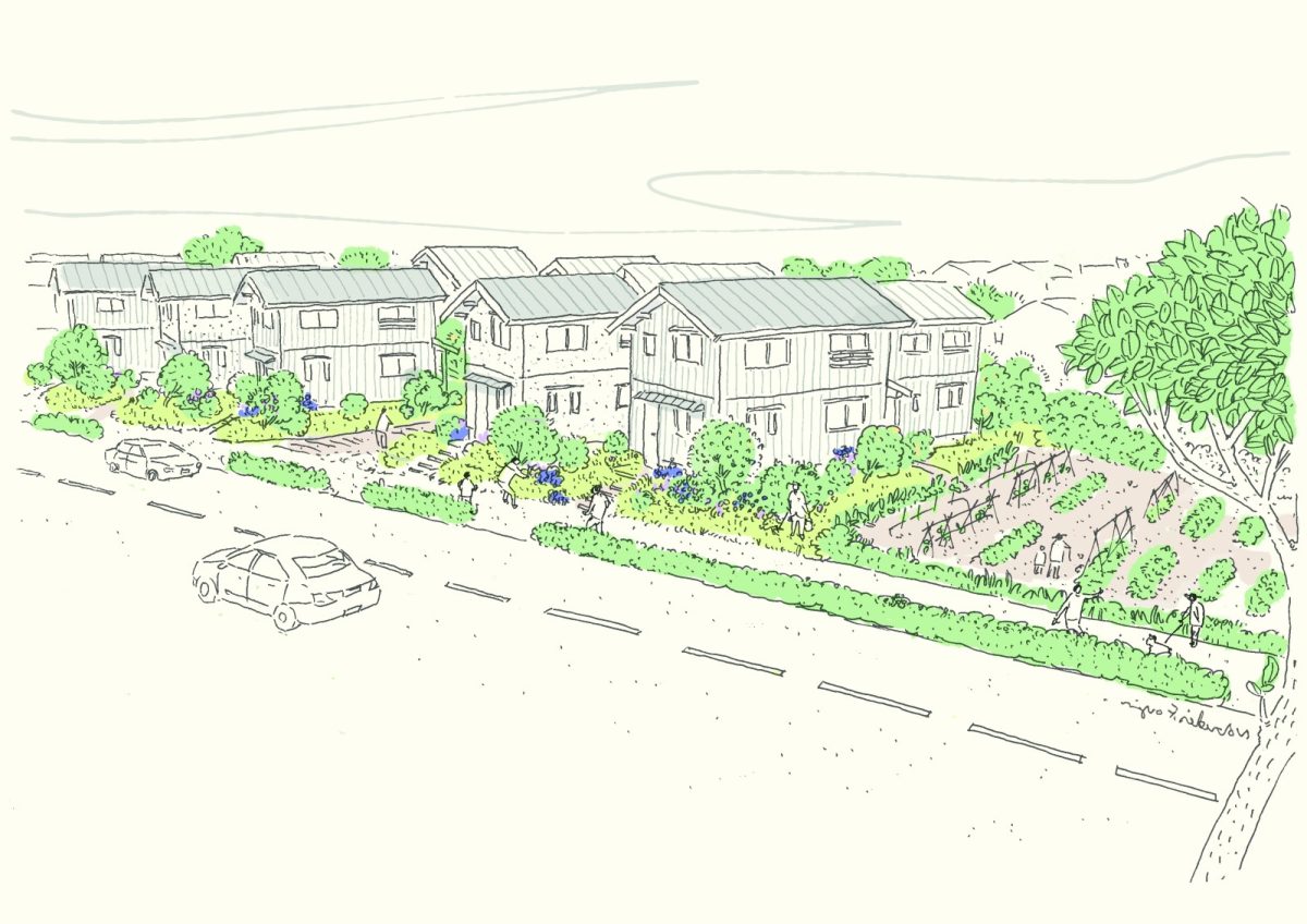 街なみイメージ　＊本住宅企画は構想段階であり、変更となる可能性がございます