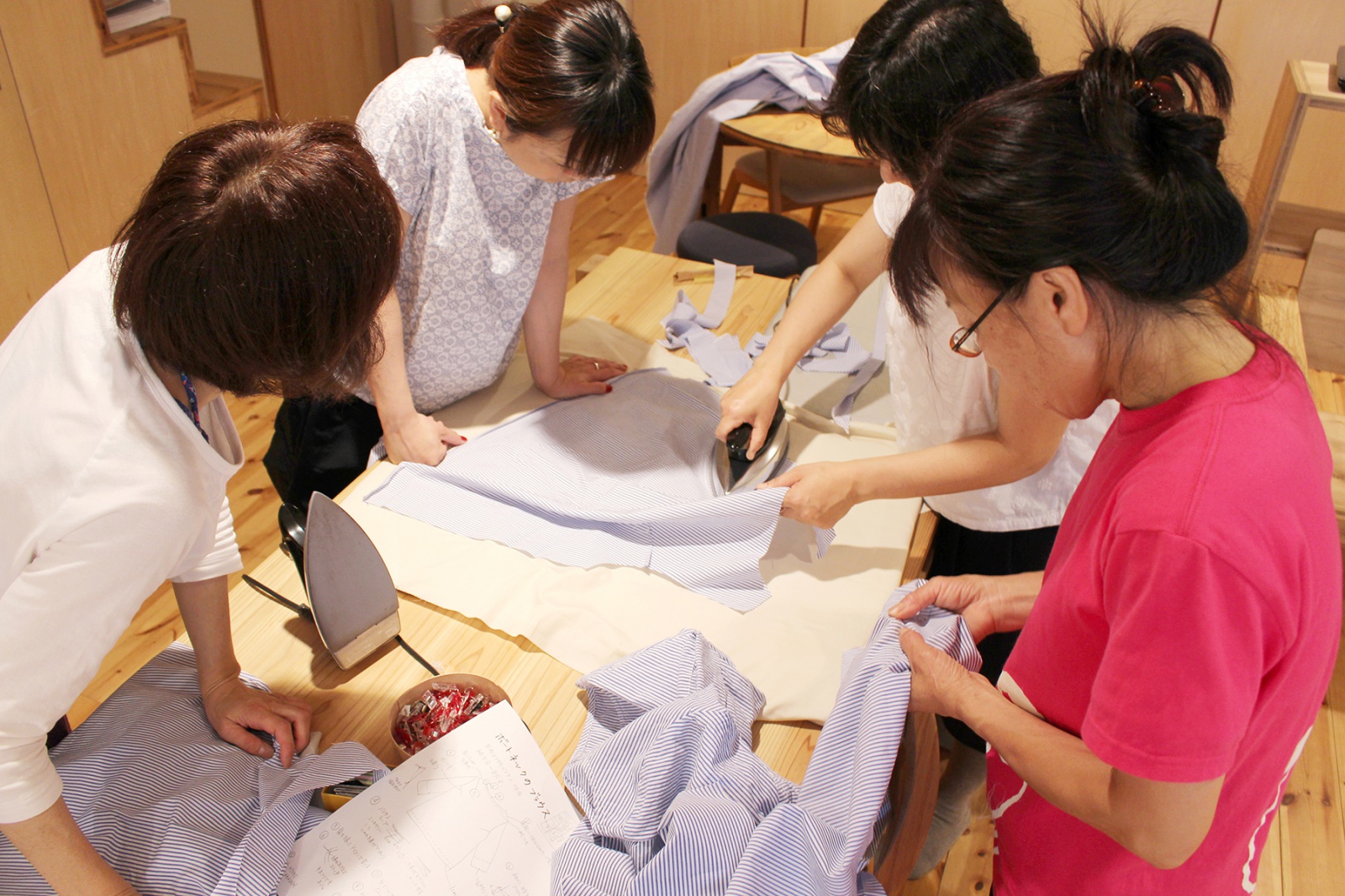 「プルオーバーブラウスをつくろう」に参加しました