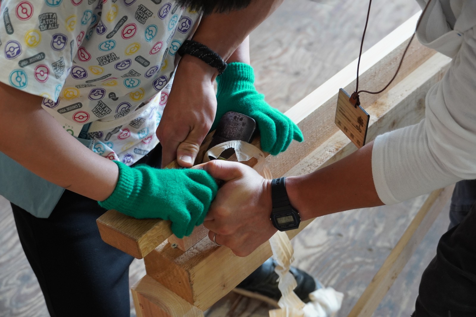 削ろう会（大工さんとカンナ体験）