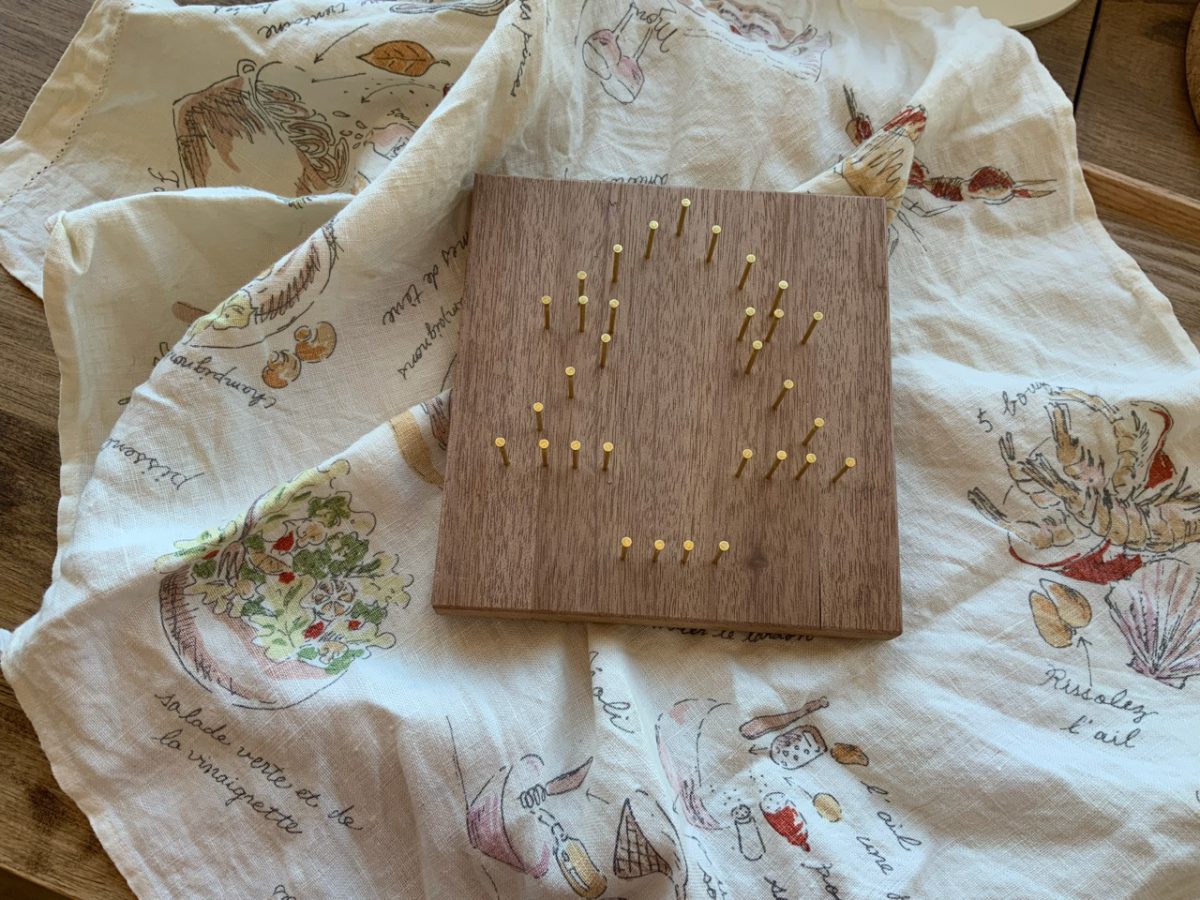 オリジナル木製織り機